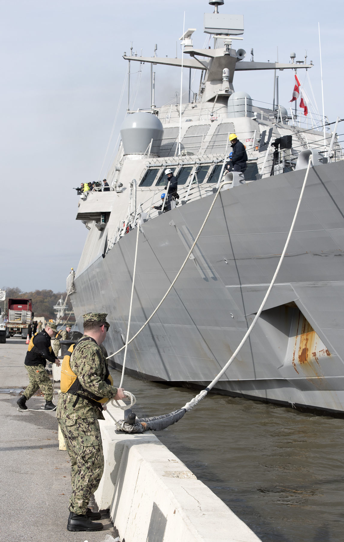 USS Sioux City departure